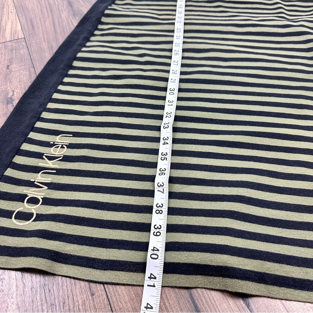 Calvin Klein X-LARGE Striped Short Sleeve Shift Dress - Picture 5 of 10